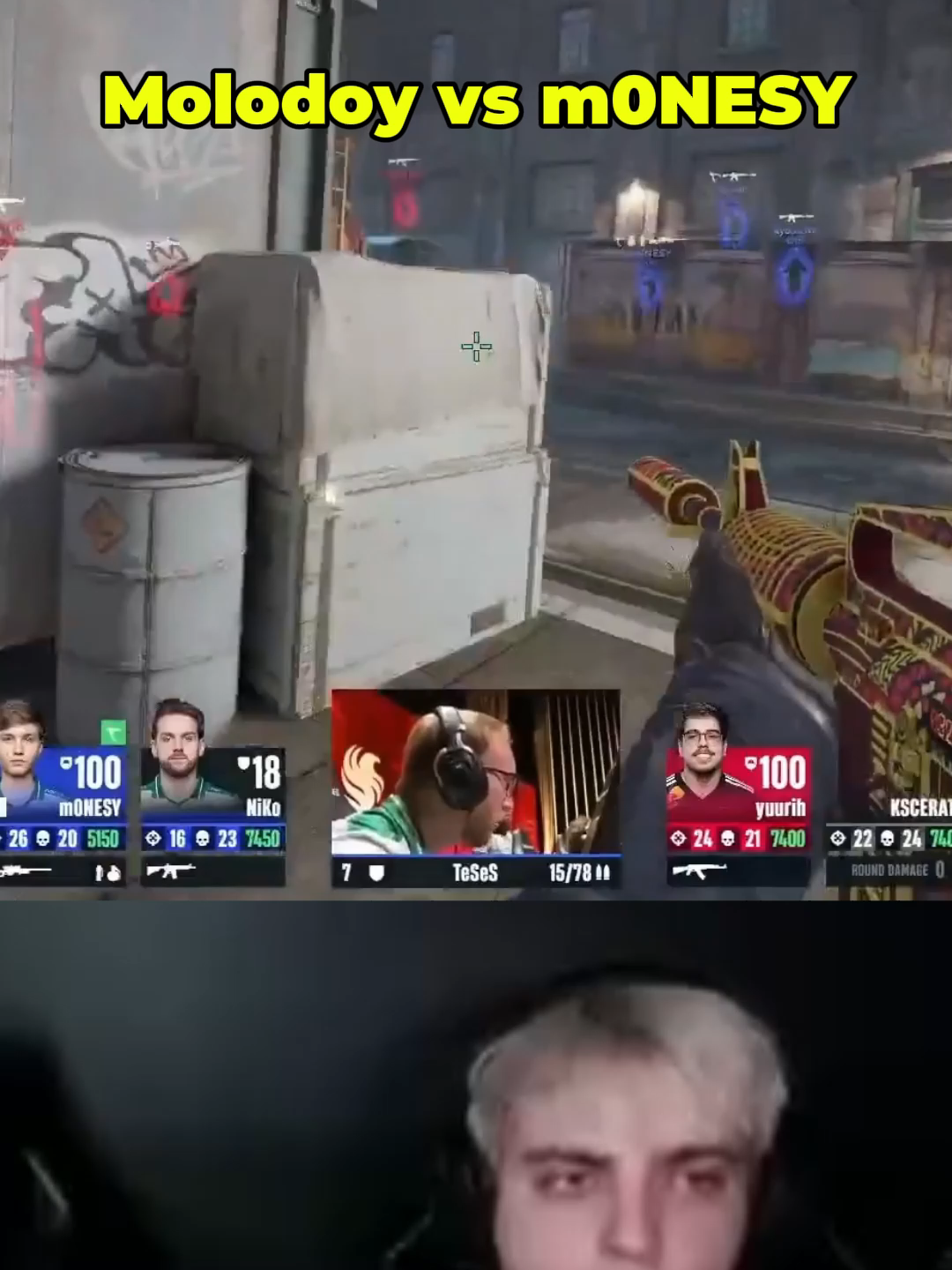 twitch : mokrivskyi #кс2 #cs2 #mokrivskyi #kyousuke #m0nesy #molodoy