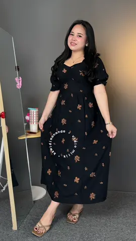 Rekomendasi long dress rayon cantik casual dan feminim 🥰 #dress #dresscantik #outfit #OOTD 