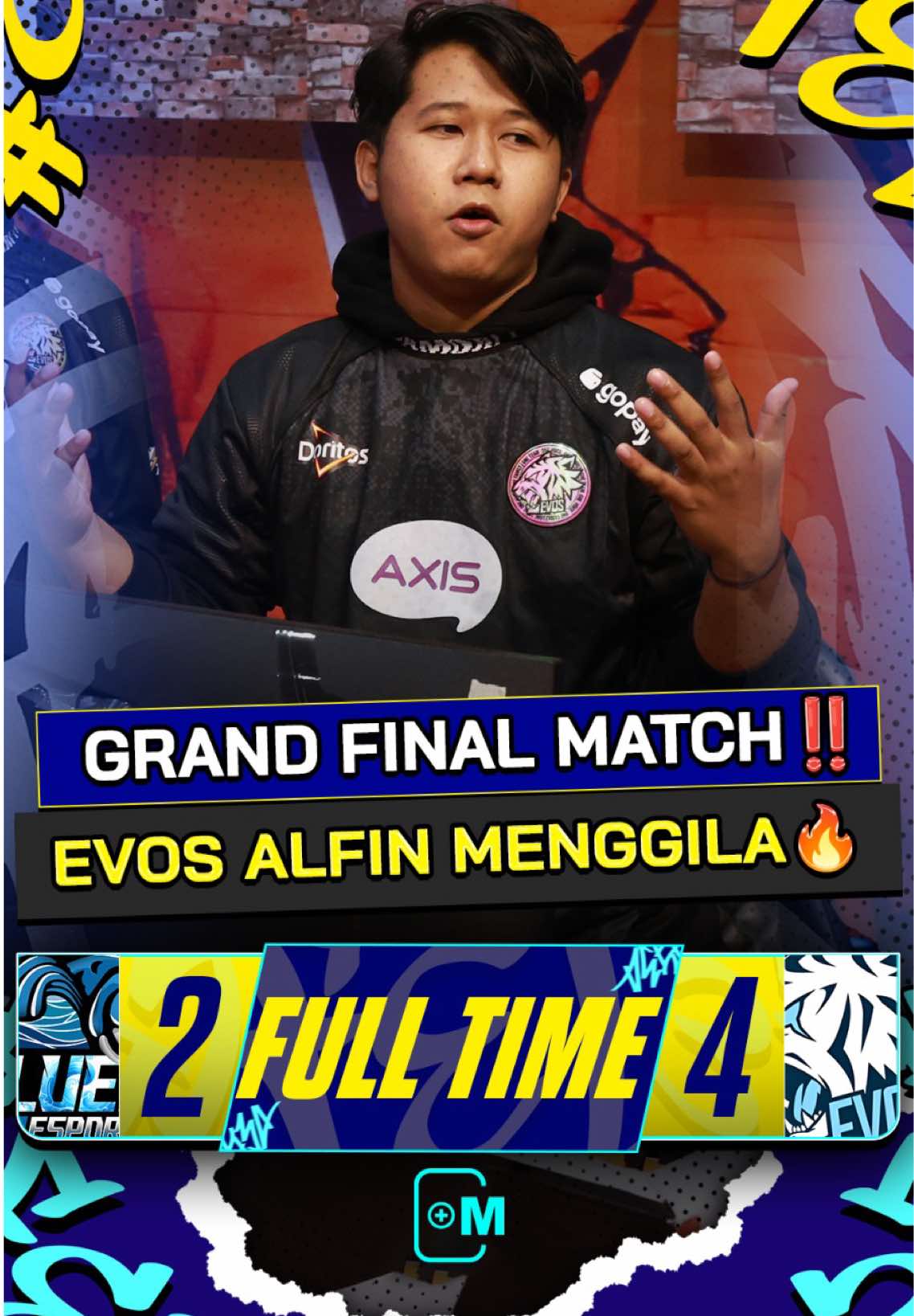 GRANDFINAL MATCH‼️ GAME 1 BERHASIL DIMENANGKAN EVOS ALFIN😱🤯 #ifel #ifelditiktok #ifeleague1 #efootball2026 #stepupshowupstandout 