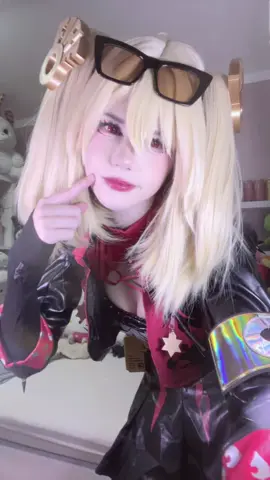 burnice doing something else other than burning stuff down || #fyp #cosplay #cosplayergirl #cosplaydance #burnice 