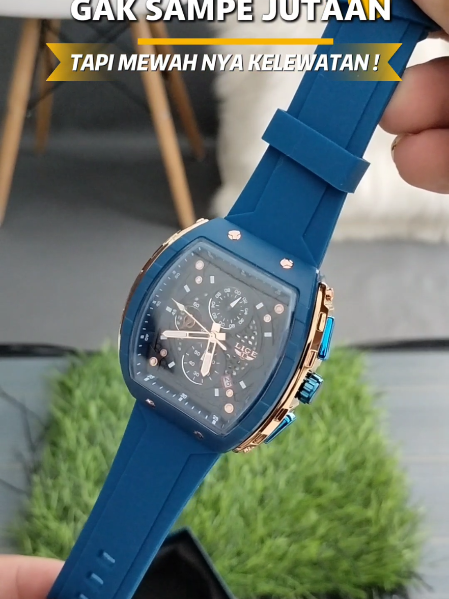 Jam mewah, modern dan elegan dari LIGE ! #jamtanganpria #jamtangancowok #jamtanganmewah #fyp #viral 
