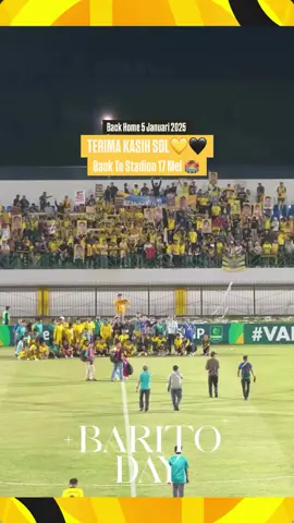 BACK TO HOME 17 MEI 👋💛🔥🙏😁 #baritoputera  #kalimantanselatan  #banjarmasin  #habarbanua  #stadion17meibanjarmasin 