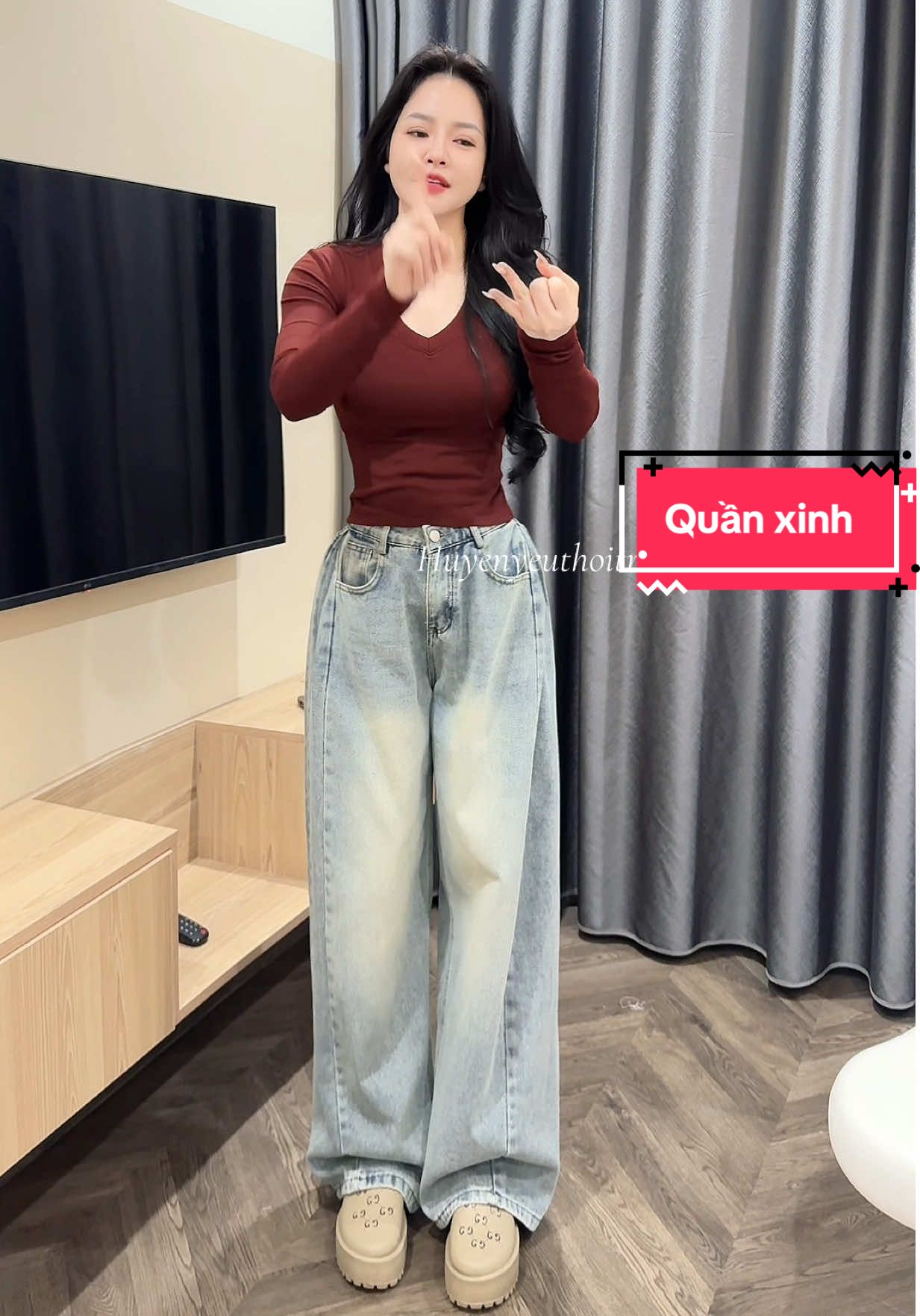 Quần jeans #xuhuong 