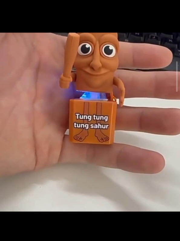 Porte-clés sonore réaliste Tun#tong #tuong #sahur 