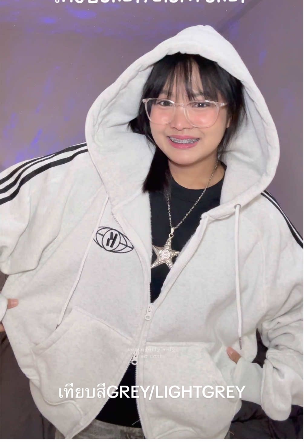 พิกัดเสื้อจิ้ม@★🎅•นชาเดลี่🎄•☆  #เสื้อฮู๊ดกันหนาว #เสื้อกันหนาวมีฮู้ด #เสื้อฮู้ดแขนยาว #เสื้อกันหนาว #เสื้อฮู้ดkarants 