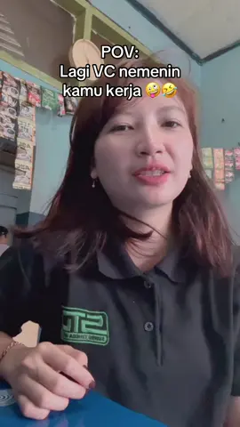 siapa yang pas kerja suka ditemenin sambil VC ???