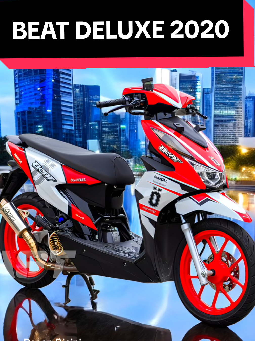 STICKER DECAL BEAT 2020 (DELUXE) FULL BODY MOTIF OHLINS TERBARU #beatdeluxe #beat2020 