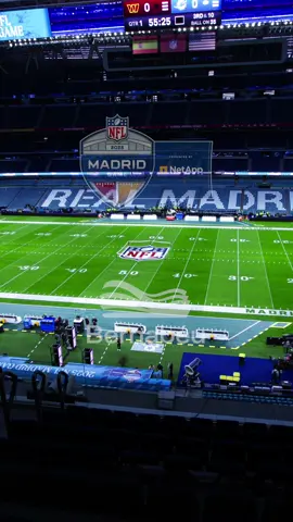 🤩 You've never seen the Bernabéu like this before! #nfl #bernabeu @NFL 
