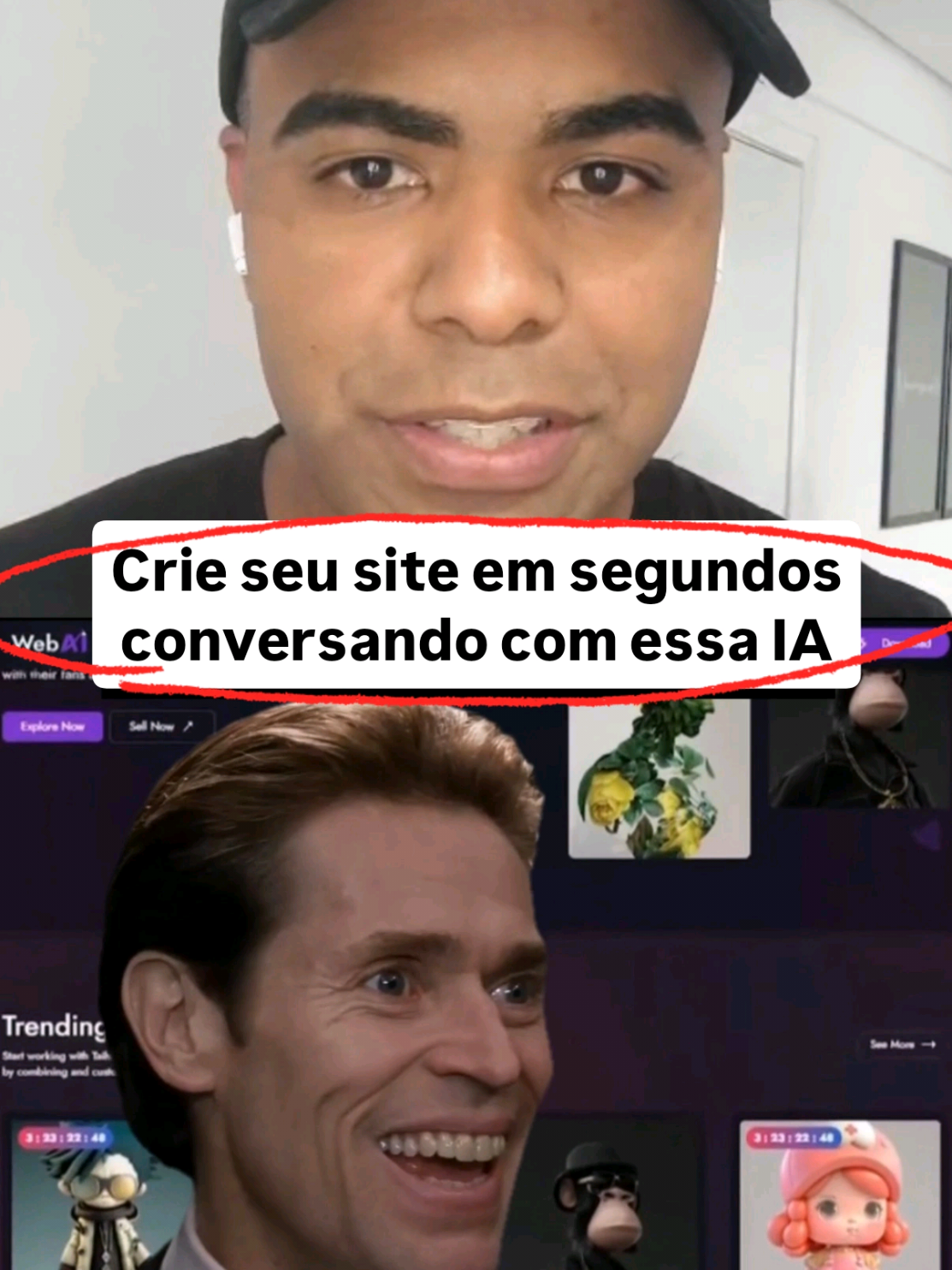 🚨Me siga e salva esse Reels ⚠️Pare de perder tempo fazendo site ou Landing Page.  O nome da IA é: macaly.com