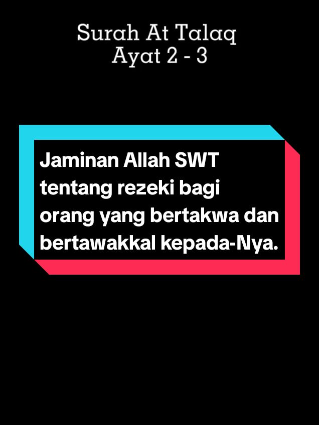 Ayat Seribu Dinar merujuk kepada petikan ayat-ayat al-Quran dari Surah At-Talaq, ayat 2 dan 3, yang sering dibaca sebagai amalan harian oleh umat Islam bagi memohon rezeki yang melimpah ruah serta perlindungan daripada segala musibah. #bismillahirrahmanirrahim#alquran_alkareem0#tafsir#foryou#tadabburquran#islamic_video#bacaalquran#fyp#ayatseribudinar 