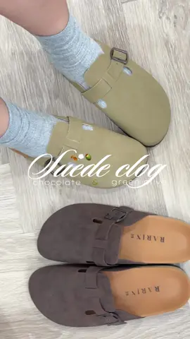 อยากเปงสาว green olive เชิญเลยฮั่บบบ 💭🫒🍂 #OOTD #รองเท้าผู้หญิง #รองเท้าหนังกลับ #รองเท้าแตะแบบสวม #รองเท้าวินเทจ 