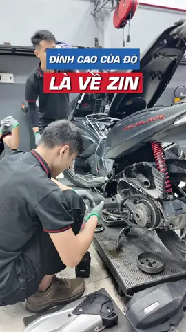 Về zin vẫn là chuẩn nhất!! #doxe #airblade125 #xecungmotor #baoduongxetayga 