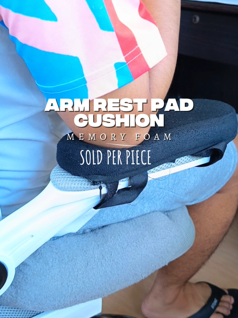 Arm rest pad for ergonomic chair and gaming chair!  #armrestpad #memoryfoam #armrestcushion #armrest #armrestpadcushion 