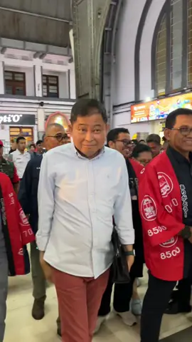 Bapak Ignasius Jonan dateng buat mengikuti perjalanan terakhir JALITA