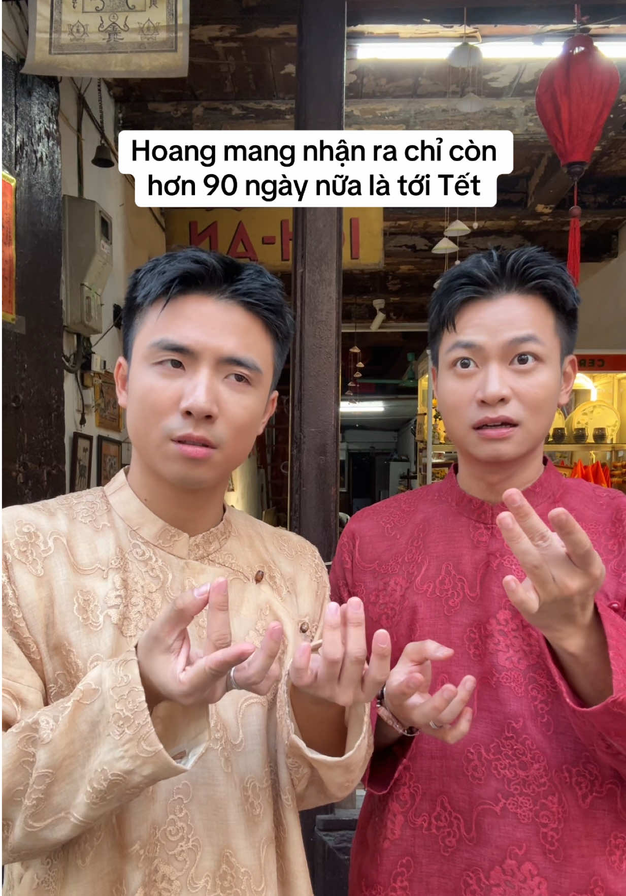 Đếm ngược dần từ giờ tới Tết xem chụp bao nhiêu bộ áo dài 😂 #ninhduongstory 