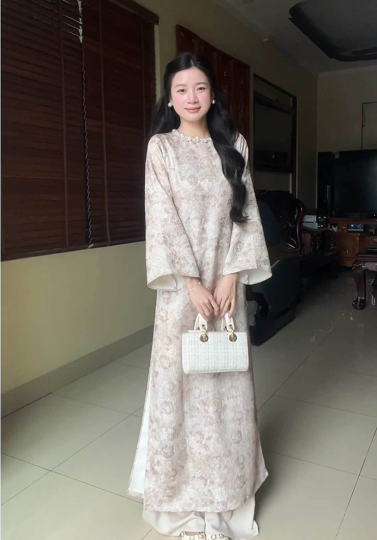 Áo dài Châu Nhã #thanhhangreview 