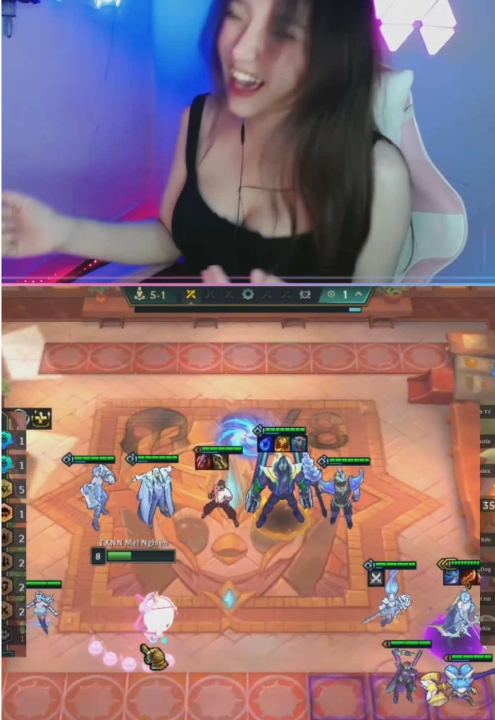 Tranh bài với chodo TFT VN và cái kết!!! 🐧 #funny #teamfighttatics #tft #lol #emmelnghien 