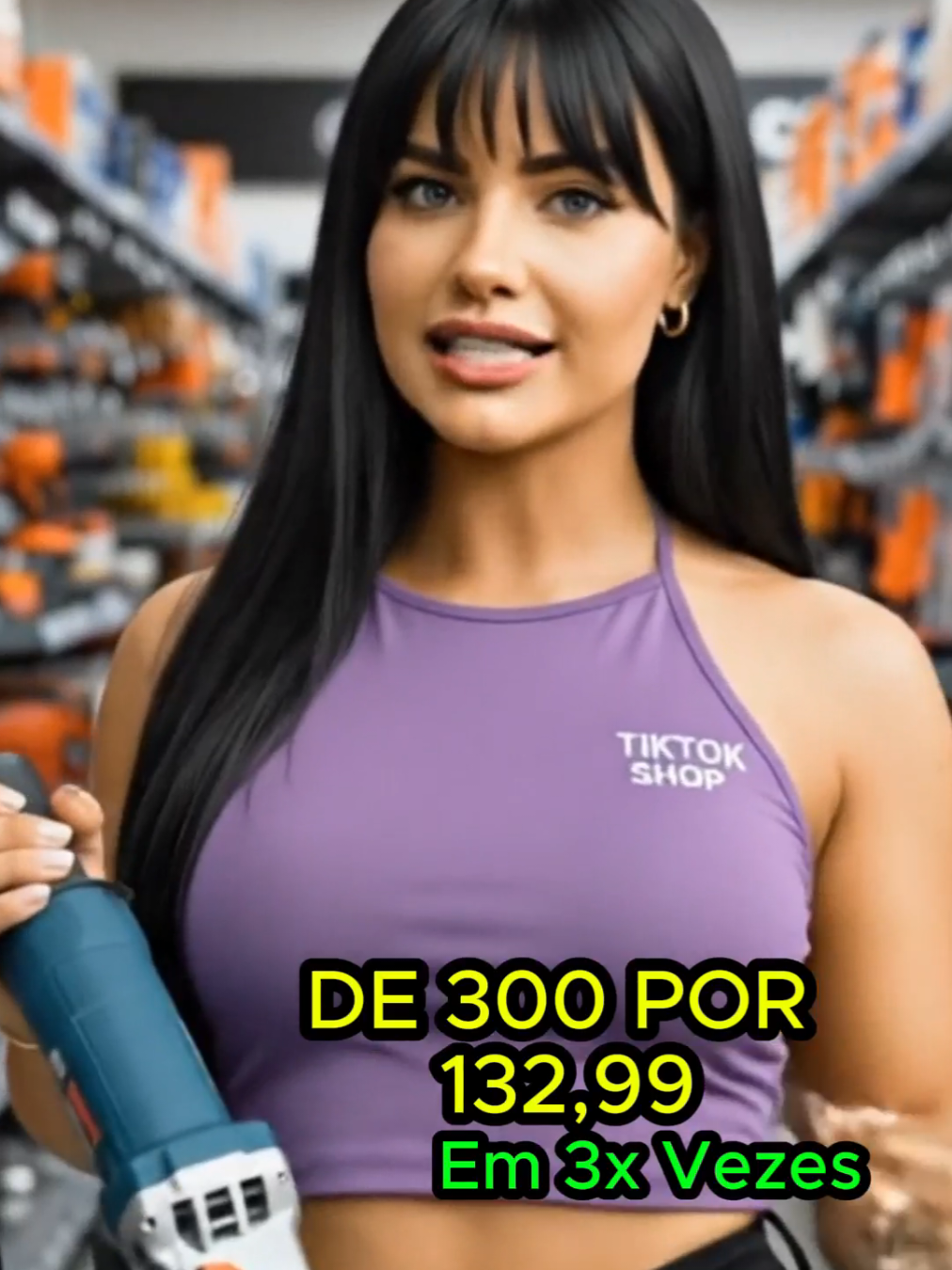 🔥 A esmerilhadeira mais forte da categoria caiu pra R$132,99 e ainda parcela em 3x! Potência de verdade, preço que some rápido. 🚀🛠 👉 Corre no carrinho laranja antes que acabe! #ferramentas #oficina #trabalho #tiktokshop 