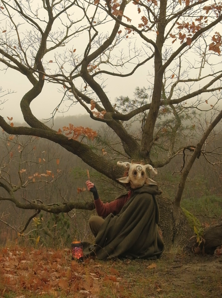 I made myself a cloak :) do you like it? - On a different note, thanks for all the likes and lovely comments on my last post! And welcome to all my new followers 🧡 I love making my silly little videos and I'm so happy that people enjoy them! I'd like to do something special to celebrate reaching 20k, any ideas? 🍂