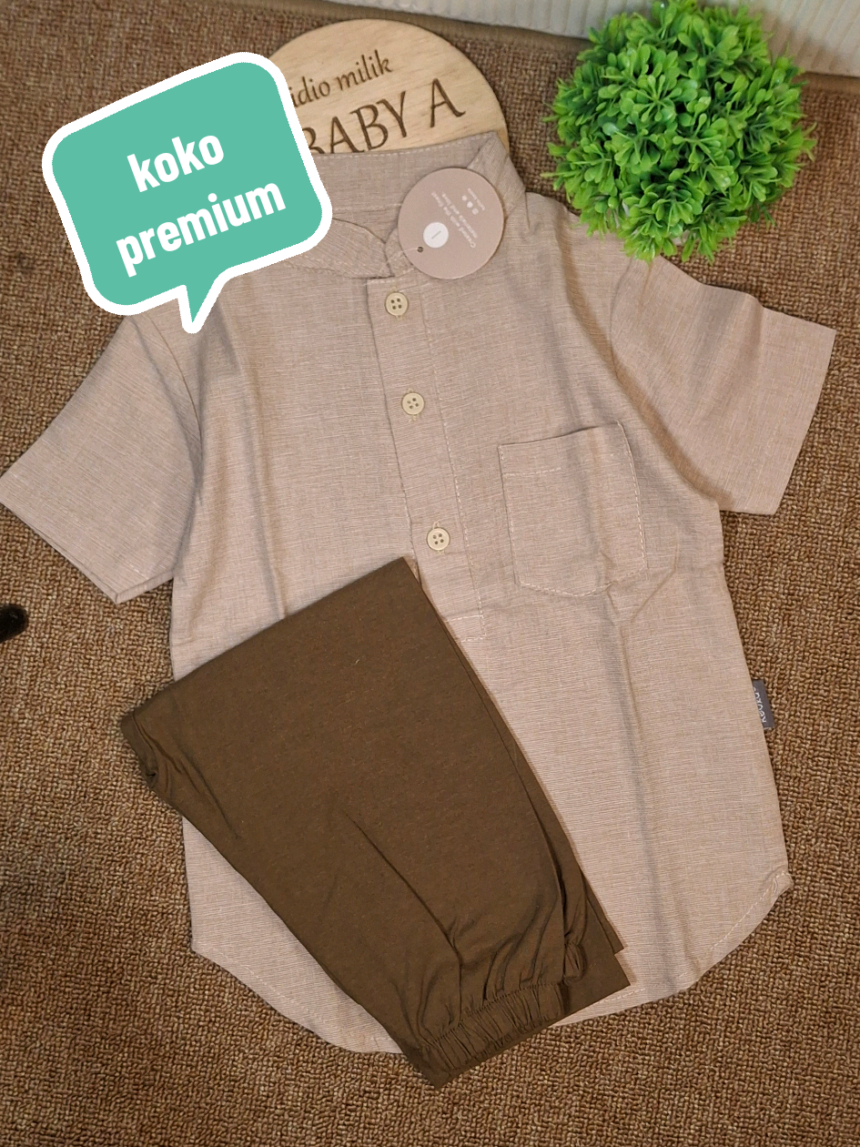 setelan koko anak cowok bahan katun premium adem banget,yuk cekout skrg#bajukokoanak #setelankokoanak #kokoanaklakilaki #bajulebaran 