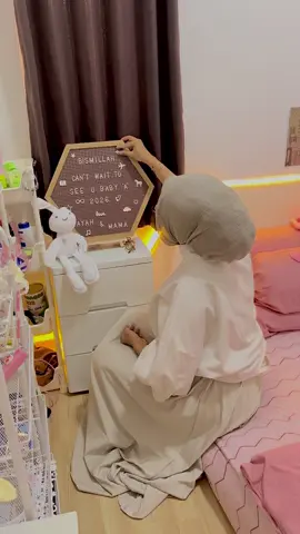 masyaallah tabarakallah, akhirnya ada di titik menyiapkan semua ini. 🥹😍 #masyaallahtabarakkallah #papannamabayi #papannamanewborn #bayi2026 #ibuhamil 