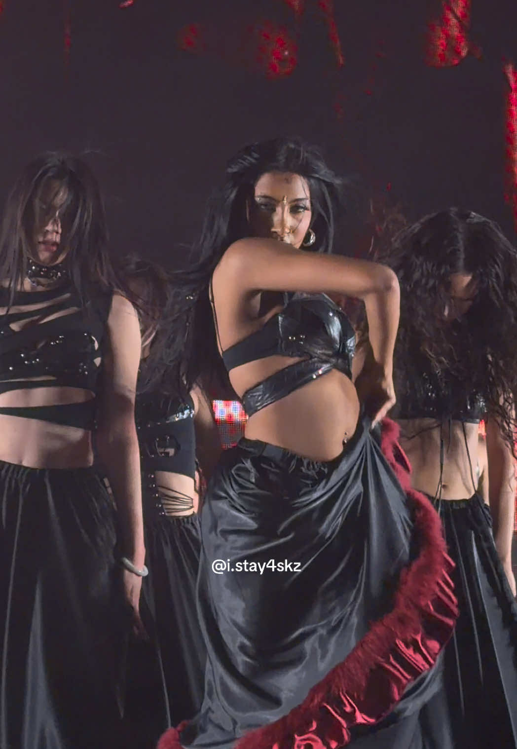 Having to picked between Kcon and Lolla this year was very painful but here I get my redemption arc getting Gabriela dance break also during tour! - #Katseye #Eyekons #Gabriela #BeautifulChaos #KatseyeTour #Sophia #Manon #Daniela #Lara #Megan #Yoonchae @KATSEYE 