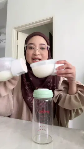 Mengalirr ayer mataa kanankirikuu 🥲 Nak tunjuk glass milk storage yootree jaa tapii tu laa hmm  