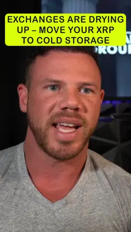 Exchanges are running dry on XRP, so control matters more than ever. Secure your assets in cold storage today.