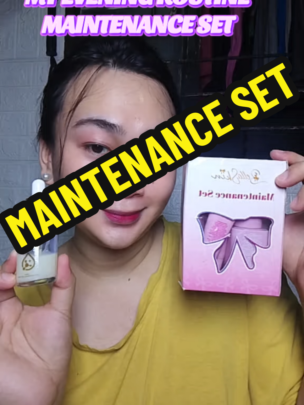 #maintenanceset #skincareroutine #skincare #bellaskinmain @bellaskinmain 