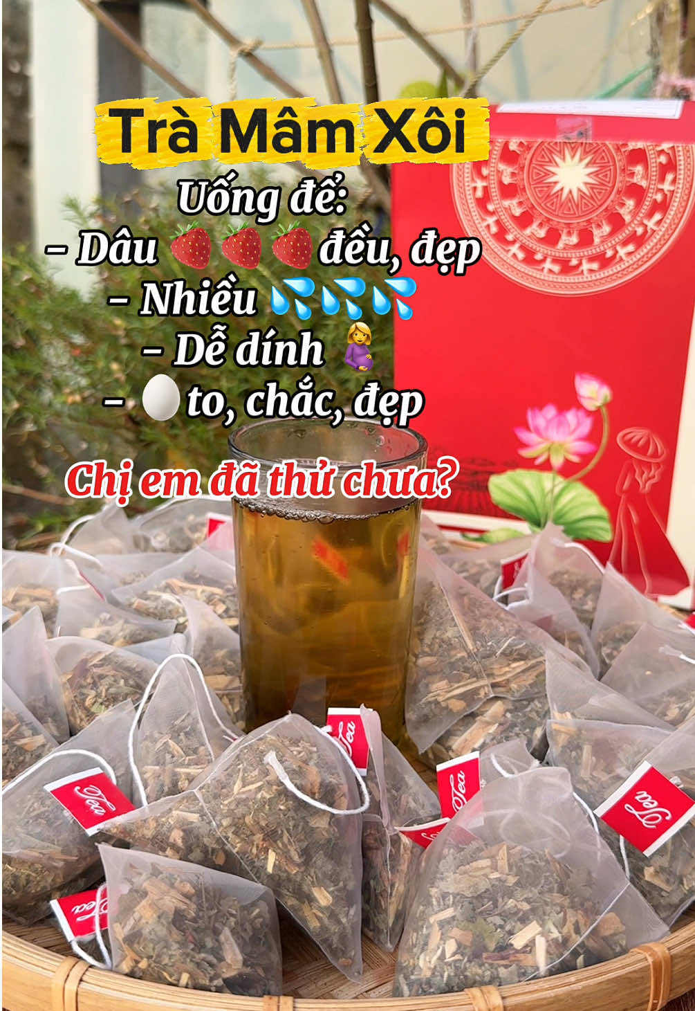 Trả lời @🌻Thùy Dương 193🌻 Trà lá mâm xôi hỗ trợ cân bằng nội tiết, làm dày niêm mạc, tăng khả năng có bé, điều hòa k.i.nh nguyệt, giảm khô hạn #tramamxoi #tralamamxoi #dieuhoakinhnguyet #ivf #xuhuong  @TẠP HOÁ NHÀ MIN  @TẠP HOÁ NHÀ MIN  @TẠP HOÁ NHÀ MIN 