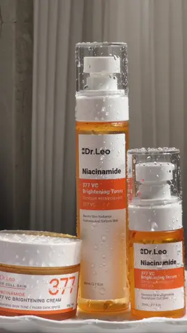 Daily dose of brightening withDr. Leo 377 VC ✨ #drleo #skincare #377vcsetdrleo 