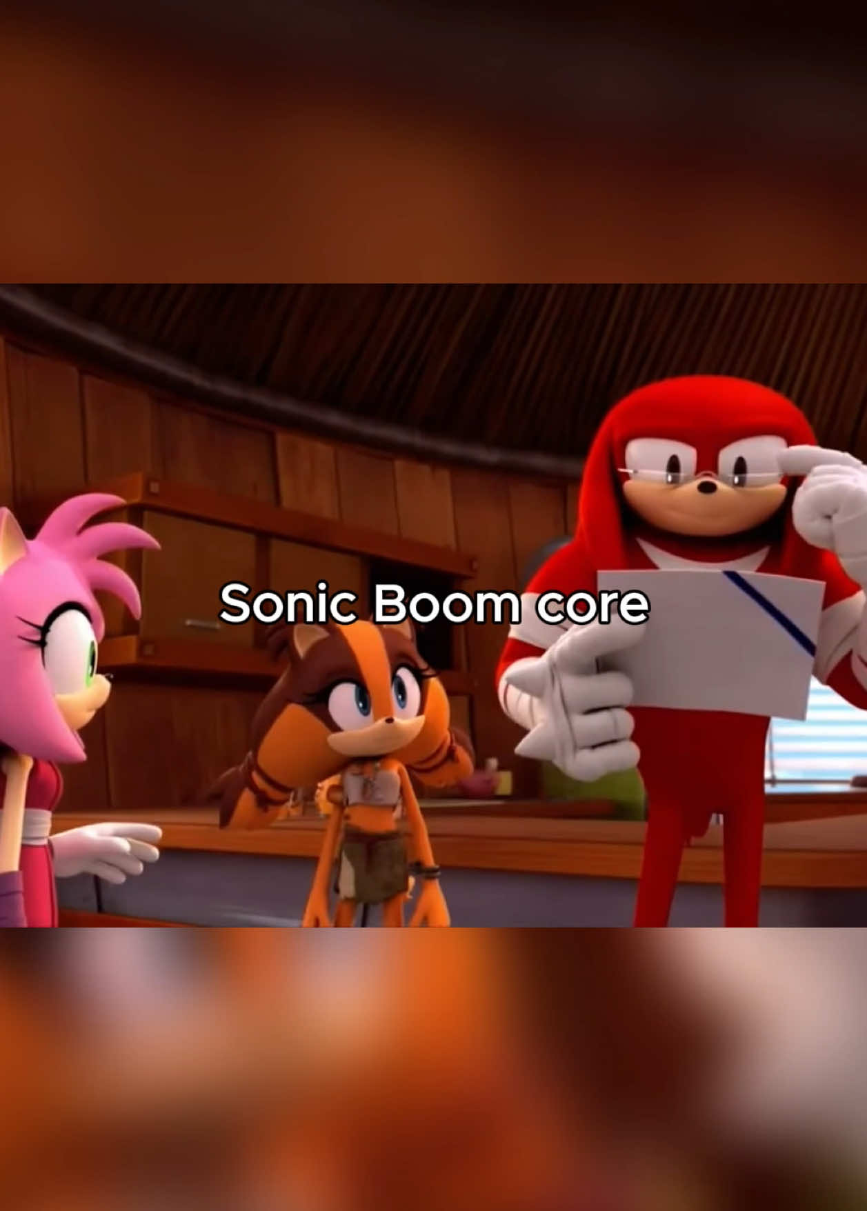 Sonic Boom core #sonicboom #knuckles #sonic #outofcontext #fyp 