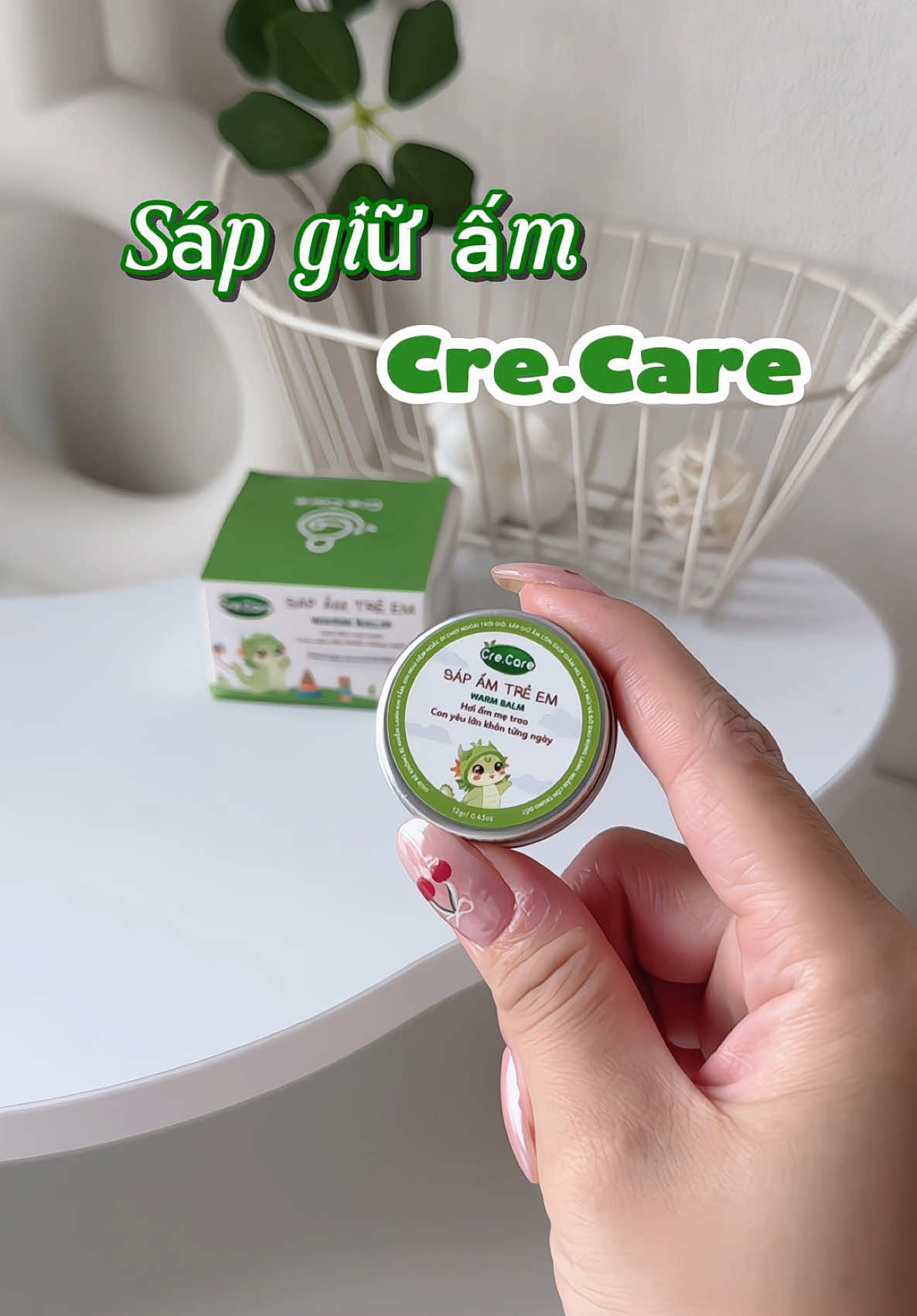 Nhà có con nhỏ thì lúc nào cũng phải sẵn sáp giữ ấm này nha #crecare #crecarevn #sapgiuamcrecare #sapam 
