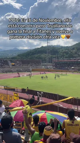 Con el favor de Dios 🤎💛 #trujillanos #primera #futve #campeones 