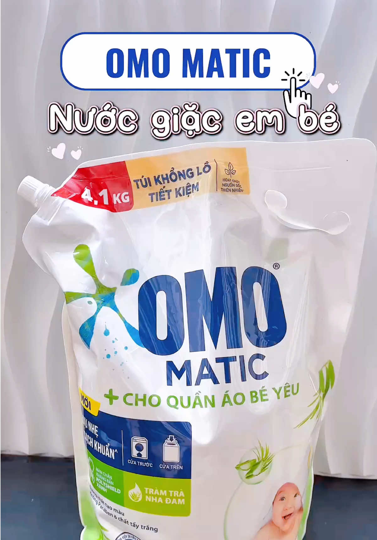 Nước giặt omo cho bé #nuocgiat #nuocgiatxa #omomatic #nuocgiatomomatic #goccuamemidu