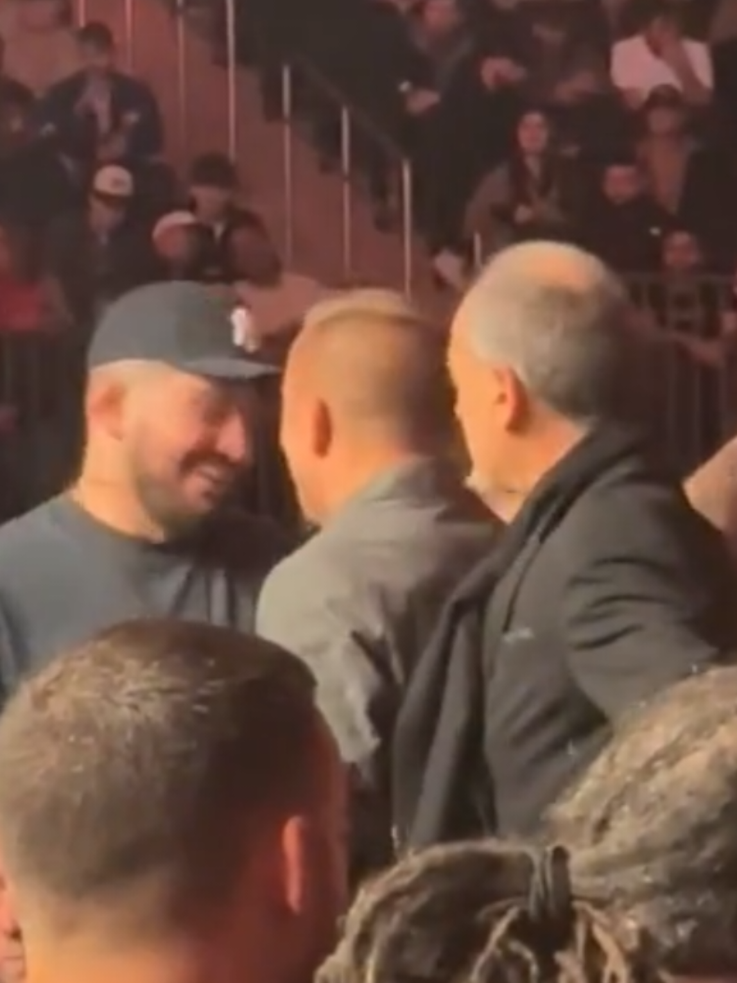 and GSP doesn't help him #ufc322 #UFC #dilliondanis #khabib #gsp 