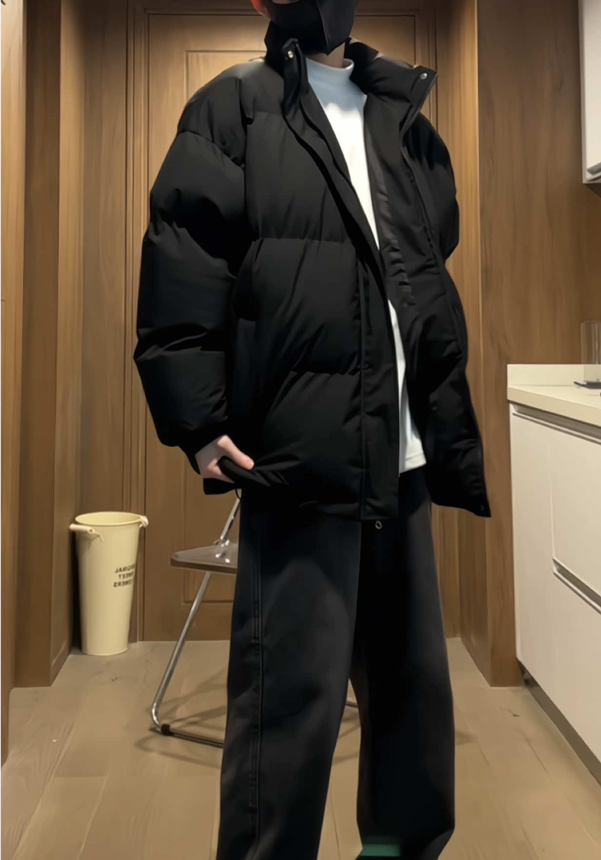 [DEAL ĐẦU MÙA] Áo Phao Lót Lụa Nam Nữ Siêu Ấm Dáng Lửng Cổ Cao Basic Cổ Cao#aophao #aophaonamnu #hottrend #xuhuong 