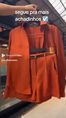 Conjunto visco linho✨#linknoscomentarios