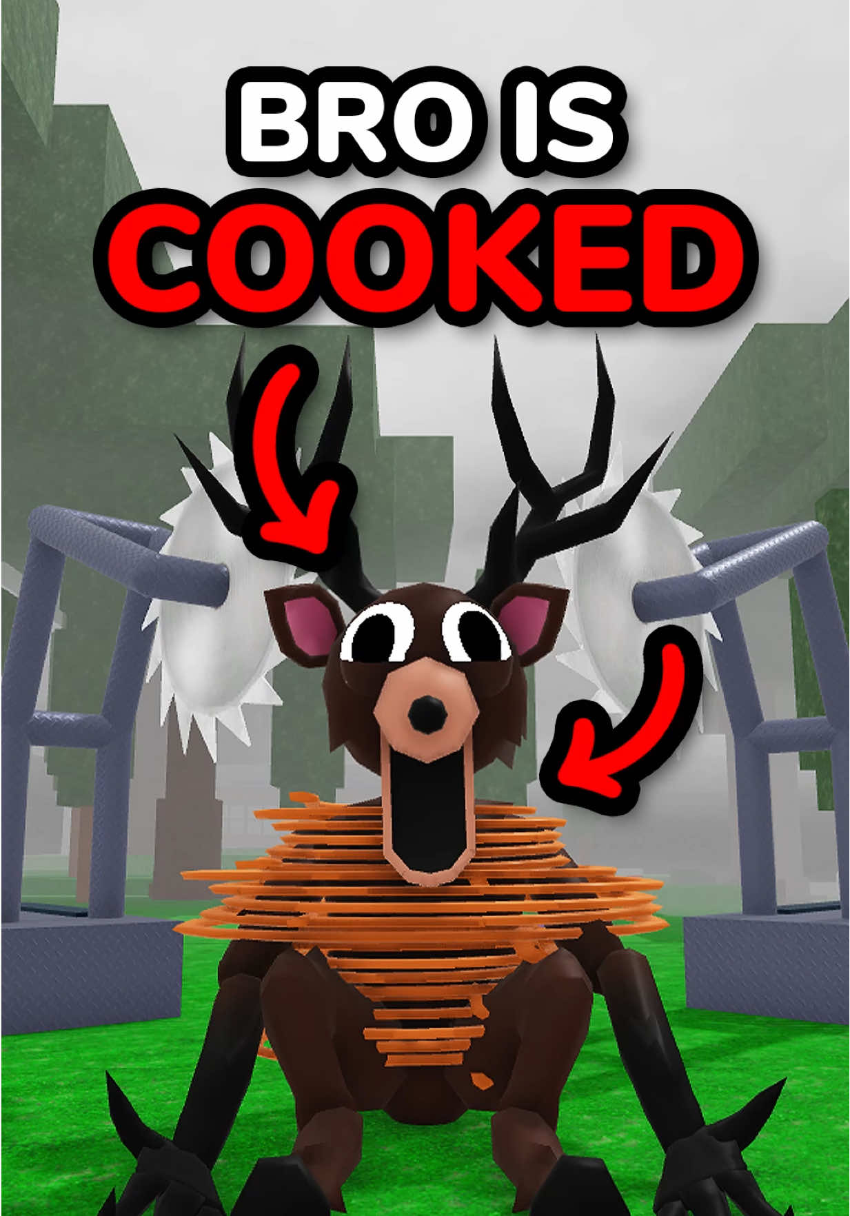How I Treat Entities I HATE In 99 Nights In The Forest #roblox #robloxmemes #robloxshorts #gaming #shorts       
