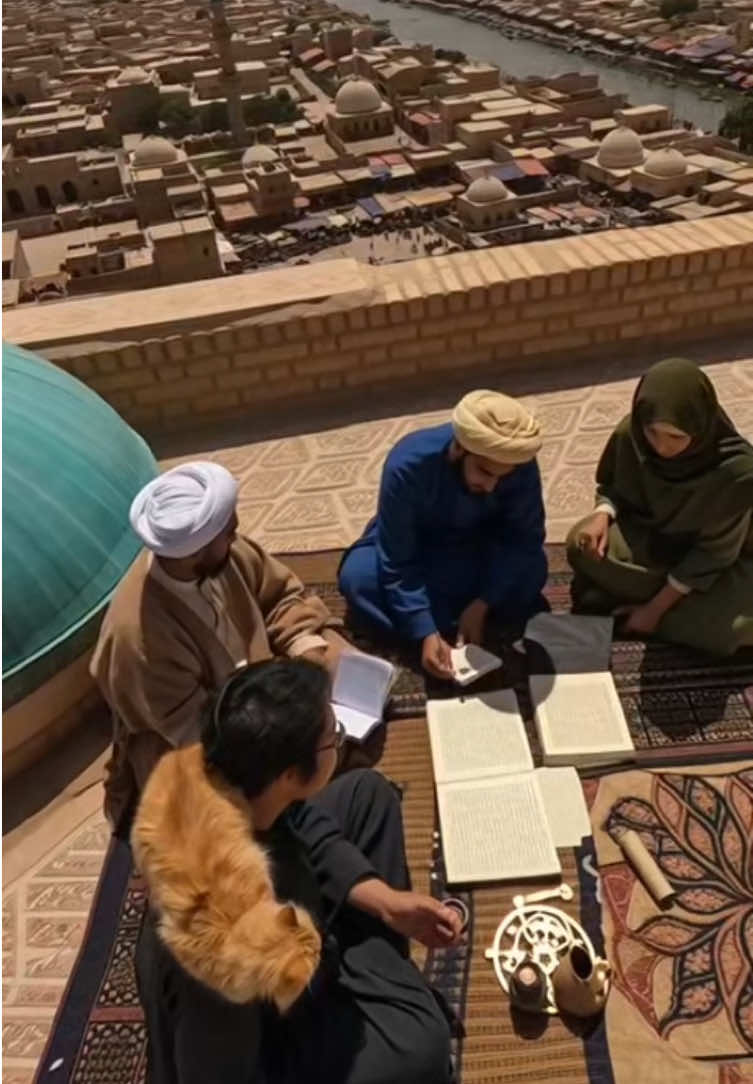 Puncak kejayaan Intelektual Islam #sora2 #daulahabbasiyah #sejarah #fyp #aicreator 