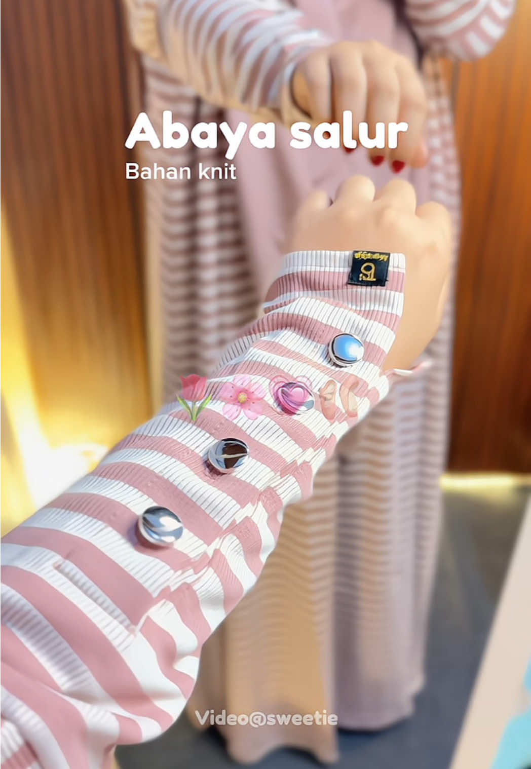 Pecinta pink💕🌷🌸wajib punya sih abaya ini😍#masyaallahtabarakkallah#viral#abaya#abayastyle#fyp 