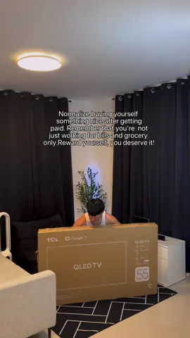 Normalize buying yourself something nice after getting  paid. Remember that you're not just working for bills and grocery only. Reward yourself, you deserve it!  #fyp 