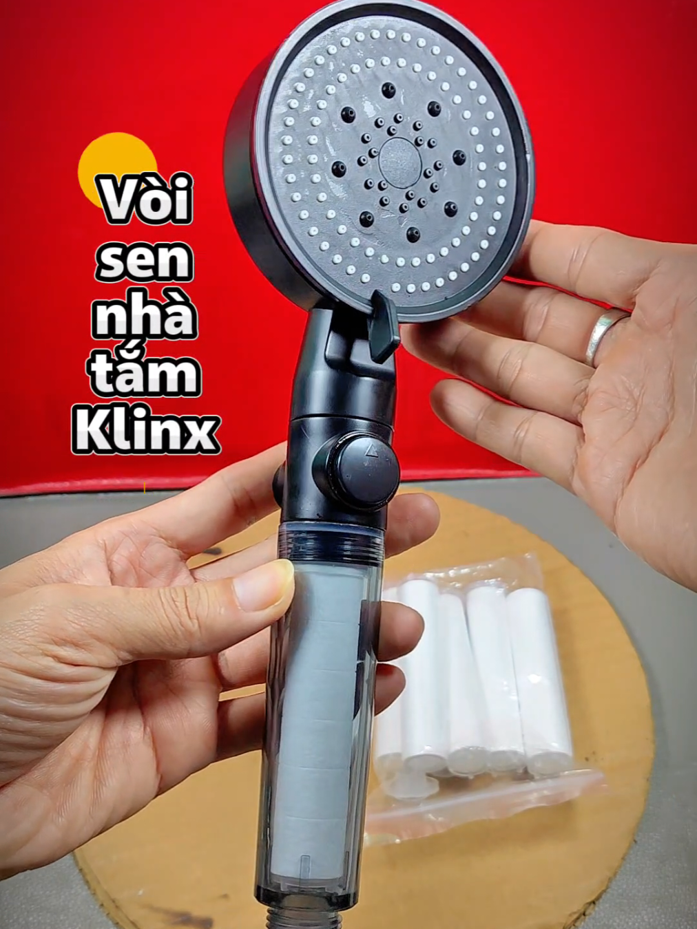 Vòi sen tắm đa năng Klinx... có lõi lọc nước và cặn bẩn #voisentangap #voisentam #voisen #klinx #thietbinhatam 