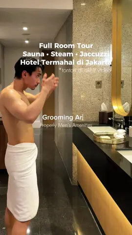 Gak semua hotel bintang 5 punya one stop relaxing area yang selengkap ini.  Hotel ini menyediakannya sangat proper. Dan salah satu yang terbaik di Jakarta. Memang ada harga, ada rupa dan kualitas. Never felt disappointed here. 📍 the St. Regist Jakarta 📩 save now and relax later 💪🏻 #hotelbintang5 #luxuryhotel #staycationjakarta #jaccuzi #RoomTour 