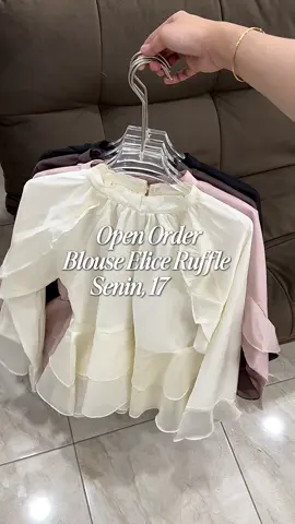 Blouse elice open po besok join live yaa🤍 #atasanwanita #outfitideas #outfitinspo #outfitformal #blazerstyle 