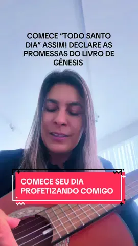 COMECE TODO SANTO DIA PROFETIZADO SOBRE A SUA VIDA! PROMESSAS DO LIVRO DE GÊNESIS  #deus #jesus #viral #foryou #foryoupage  Me segue no |nst0grom andreza caricio oficial E@no Y0ut%b€ Andreza Caricio 