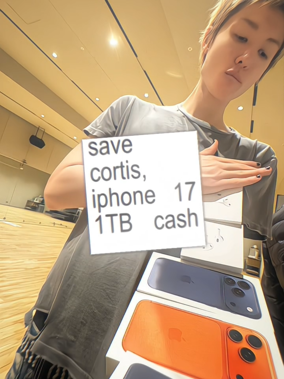 save cortis ip 17 1TB cash #cortis #코르티스 #iphone17 #fyp #jj 