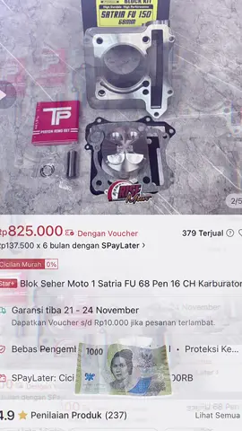 - 824.000 aja #blokmoto1satriafu #fyp #CapCut 