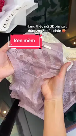 Quần chíp ren hoa mai mềm , co dãn đang sale rẻ lắm #viral #dolot #quanchipren #xuhuong #quanchip 