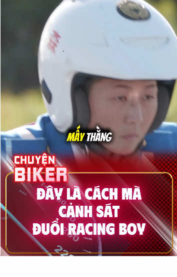 Cách mà mấy cu racingboy không thể chạy thoát khỏi cảnh sát #biker #motor #xedua #phankhoilon #canhsat 
